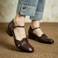 【35-41】Sandale Elegante din Piele Naturală cu Talpă Moale – Confort absolut, zero oboseală și eleganță pentru întreaga zi!