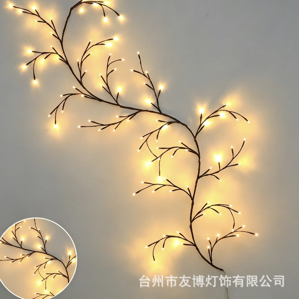 ✨ Lumini LED flexibile în formă de viță de vie și flori: decorează-ți casa cu o atmosferă magică și caldă 🦋💡