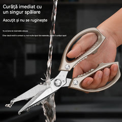 🔥Nouă Îmbunătățire🍖 Foarfecă de Bucătărie Multifuncțională și de Înaltă Performanță ✂️👨‍🍳