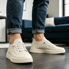 🔥🔥Pantofi Casual din Mesh: Ultra-Ușori și Relaxanți pentru Conducere, Mărimi 39-44【Două perechi de șosete din bumbac pur vor fi incluse cadou.】