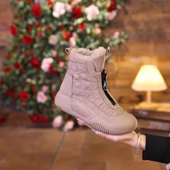 👢🔥【Πρόσφατα Αναβαθμισμένες】Χειμερινές Μοντέρνες Ζεστές Μπότες Χιονιού με Χοντρό Σόλα