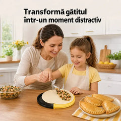 Presă Pliabilă 2-în-1 pentru Tortilla și Wrap-uri CRIMPIT – Formă de Sigilare și Etanșare Rapidă a Marginii (Ofertă Specială 1+1 GRATIS) 🌮✨