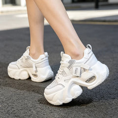 👟【Talpă cu pernă de aer】Pantofi casual cu plasă respirabilă și talpă groasă