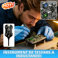 ⚡️ 【Cumpără unul, primești unul gratuit】Depistare Microsecundă! Testerul de Inductanță JRR D2 V2.0: Găsești piesa defectă instant, fără ghicit! 🛠️🔬