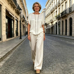 ✨Set Premium din Satin cu Luciu Elegant – Rafinament și Confort într-o Croială Fluidă