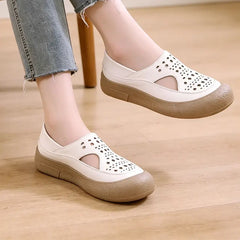 Pantofi Casual de Vară cu Decupaje: Talpă Ultra-Moale Flexibilă, Super Respirabili & Șic, Mărimi 36-40