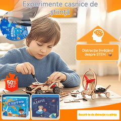 🧩 Jucării Tehnologice și Creative de Construit: Construiește și învață cu componente electronice, educație STEM distractivă pentru copii! 🚀📦🧩