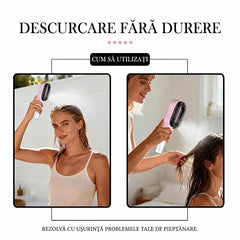 💆‍♀️💧Perie multifuncțională pentru îndreptarea părului, cu pernă de aer și masaj