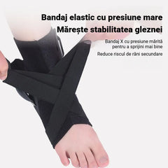 🏃‍♂️ Orteză Profesională Gleznă – Suport cu Atelă Moale, Anti-Entorsă, Reducere Presiune și Design Subțire pentru Pantofi! 🛡️⚡