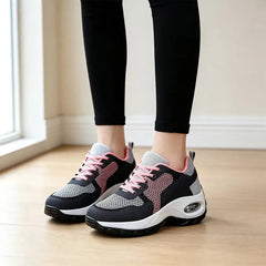 👟Pantofi Casual Confortabili cu Plasă Respirabilă și Talpă cu Pernă de Aer——Spune adio durerilor de picioare și mersului obositor!