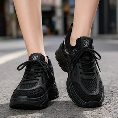Adidași Stil Coreean „Chunky” cu Plasă Ultra-Respirabilă: Ușori, Cu Platformă, Mărimi 35-40