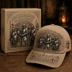 🧢Descoperă spiritul legendar al cavalerilor! Șapcă premium cu detalii 3D.