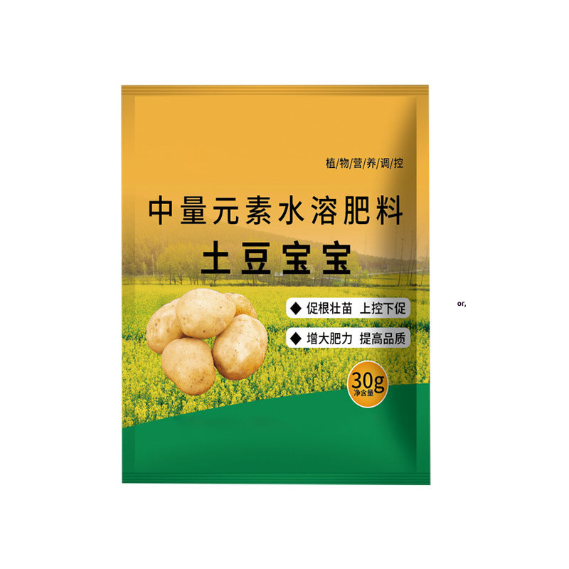 【8 pungi】Îngrășământ foliar solubil "Cartofelul Magic"｜Pentru cartofi, arahide, cartofi dulci, ridichi, taro și ceapă – stimulează rădăcinile, mărește producția