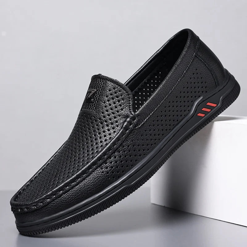 Pantofi Eleganti din Piele Texturată – Design Modern, Talpă Anti-Alunecare și Durabilitate
