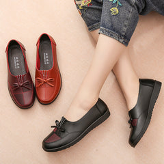 【35-41】Noua modă din piele moale pantofi casual plat Single